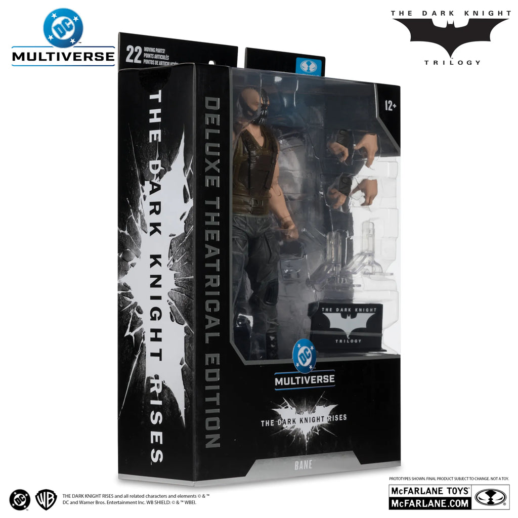 DC THEATRICAL DLX BANE THE DARK KNIGHT RISES 7INCH ACTION FIGURE McFARLANE TOYS 25