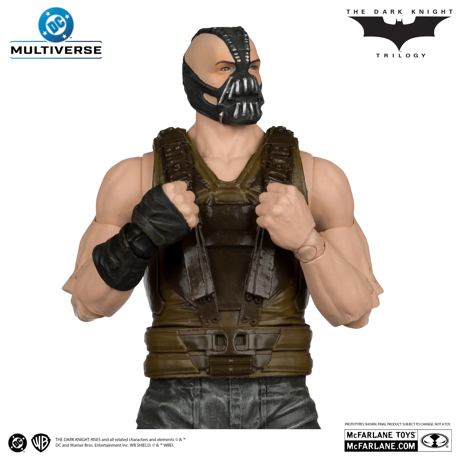 DC THEATRICAL DLX BANE THE DARK KNIGHT RISES 7INCH ACTION FIGURE McFARLANE TOYS 25