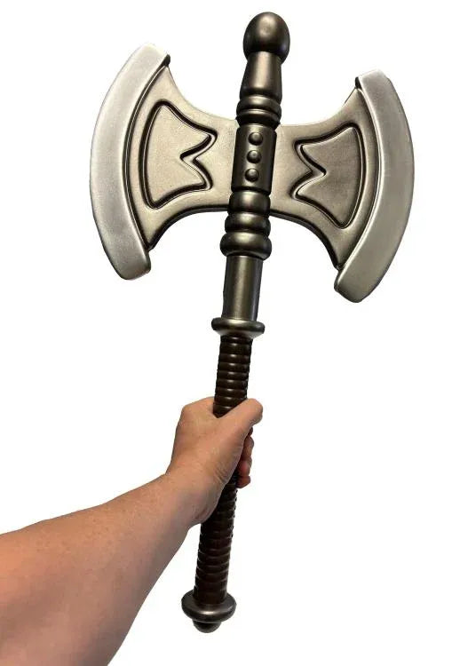 MASTERS OF THE UNIVERSE He-Man BATTLE AXE LARP STUNT PROP REPLICA FACTORY ENT