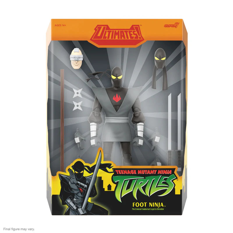 TEENAGE MUTANT NINJA TURTLES ULTIMATES! WAVE 13 FOOT NINJA SUPER 7