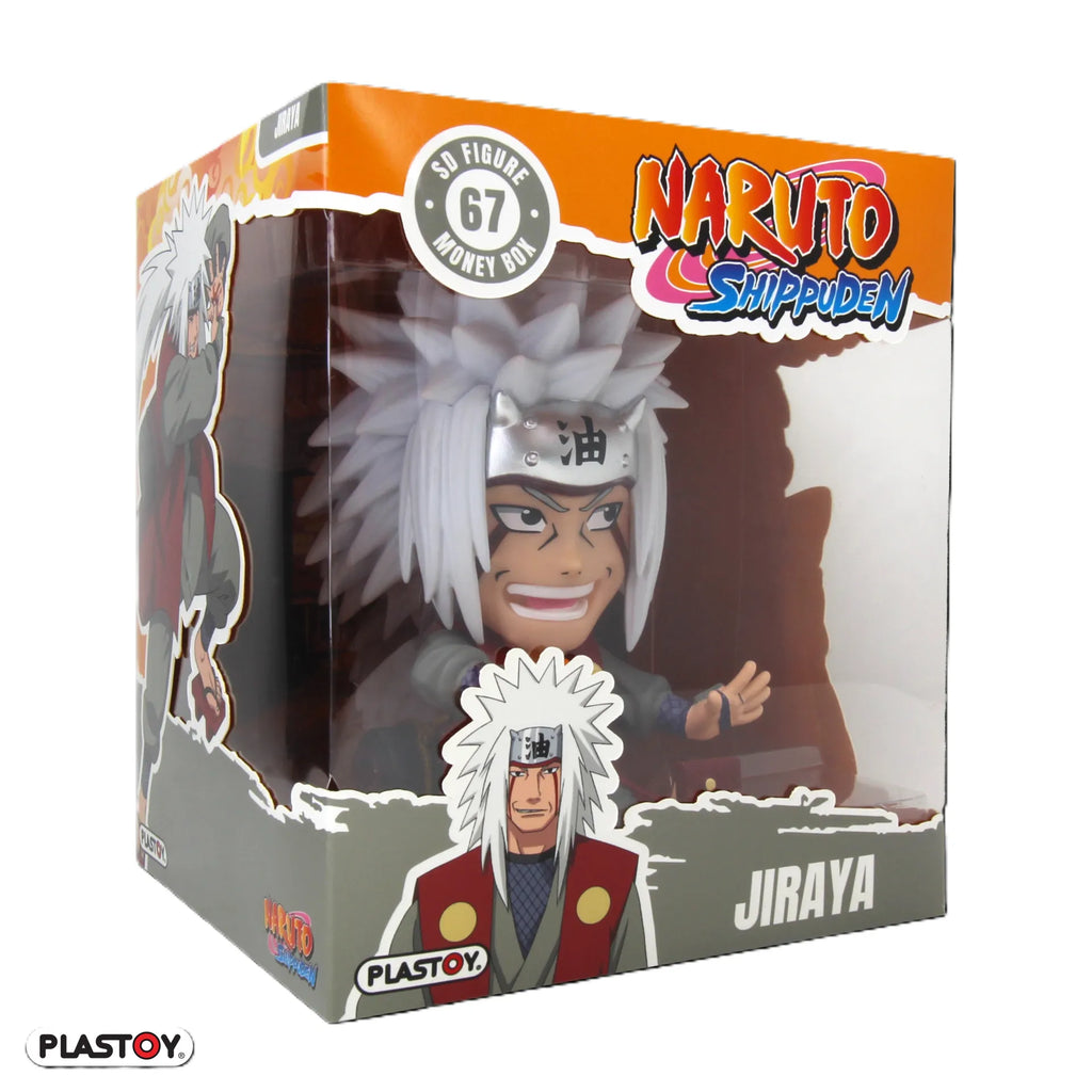 NARUTO SHIPPUDEN JIRAYA MONEY BOX PLASTOY