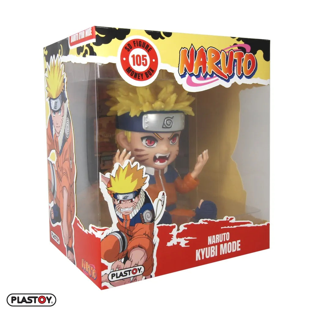 NARUTO KYUBI MODE MONEY BOX PLASTOY
