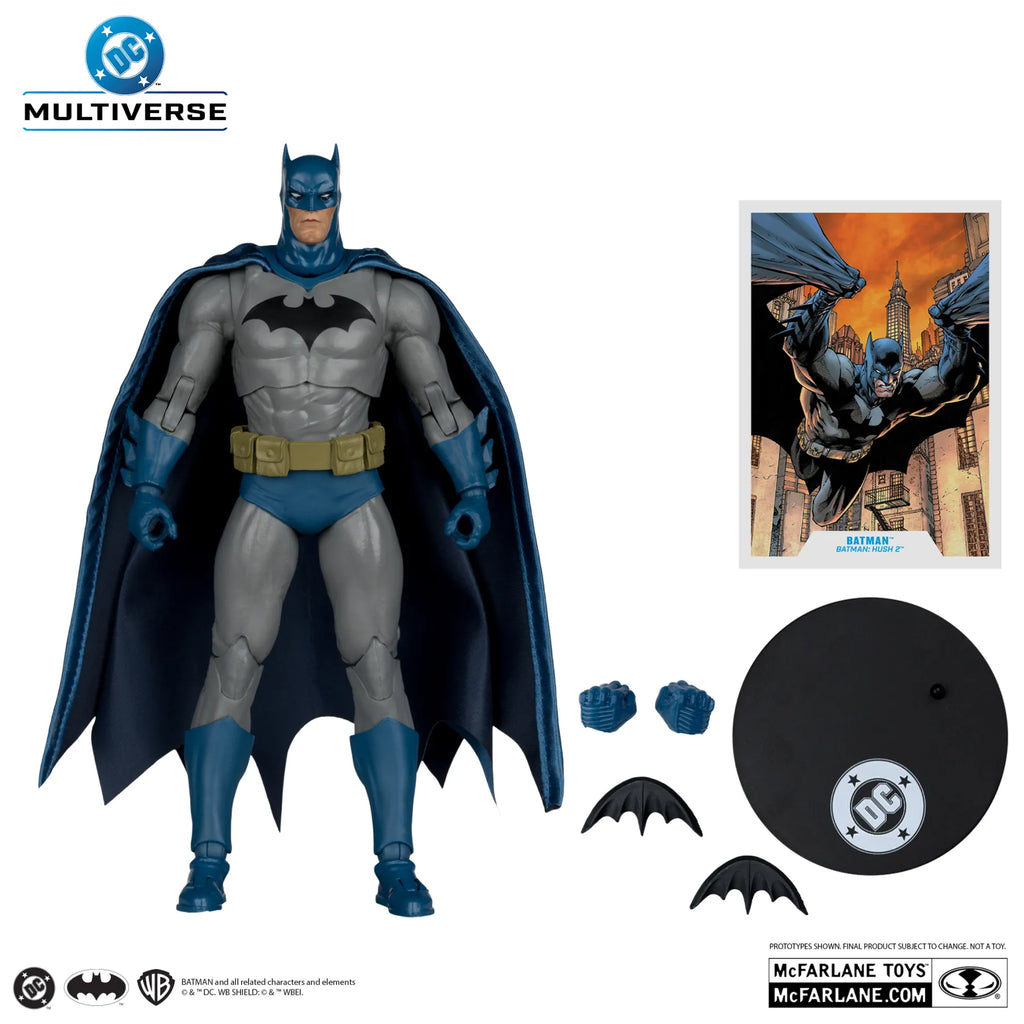 DC BATMAN 7INCH BATMAN HUSH 2 ACTION FIGURE McFARLANE TOYS 25