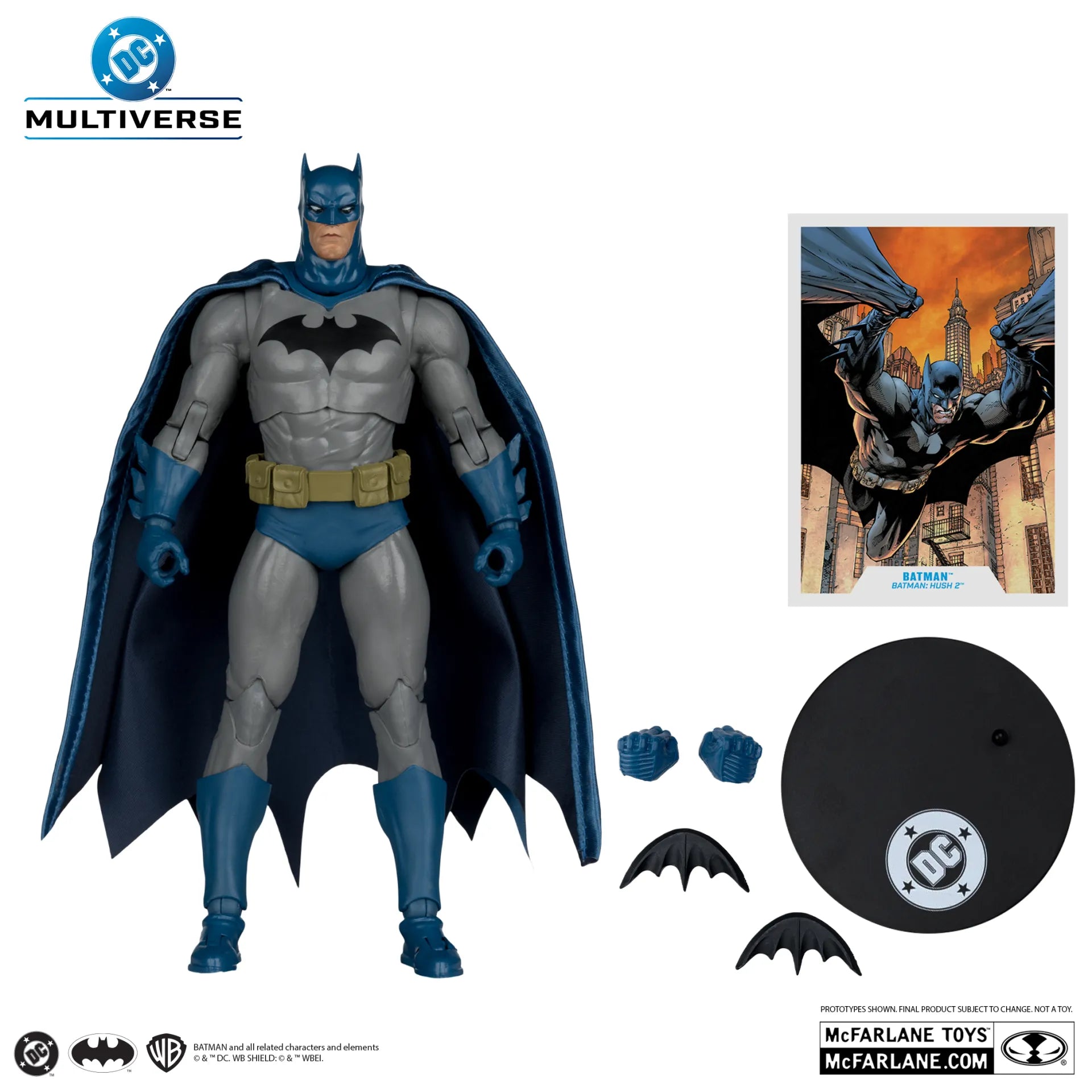 DC BATMAN 7INCH BATMAN HUSH 2 ACTION FIGURE McFARLANE TOYS 25