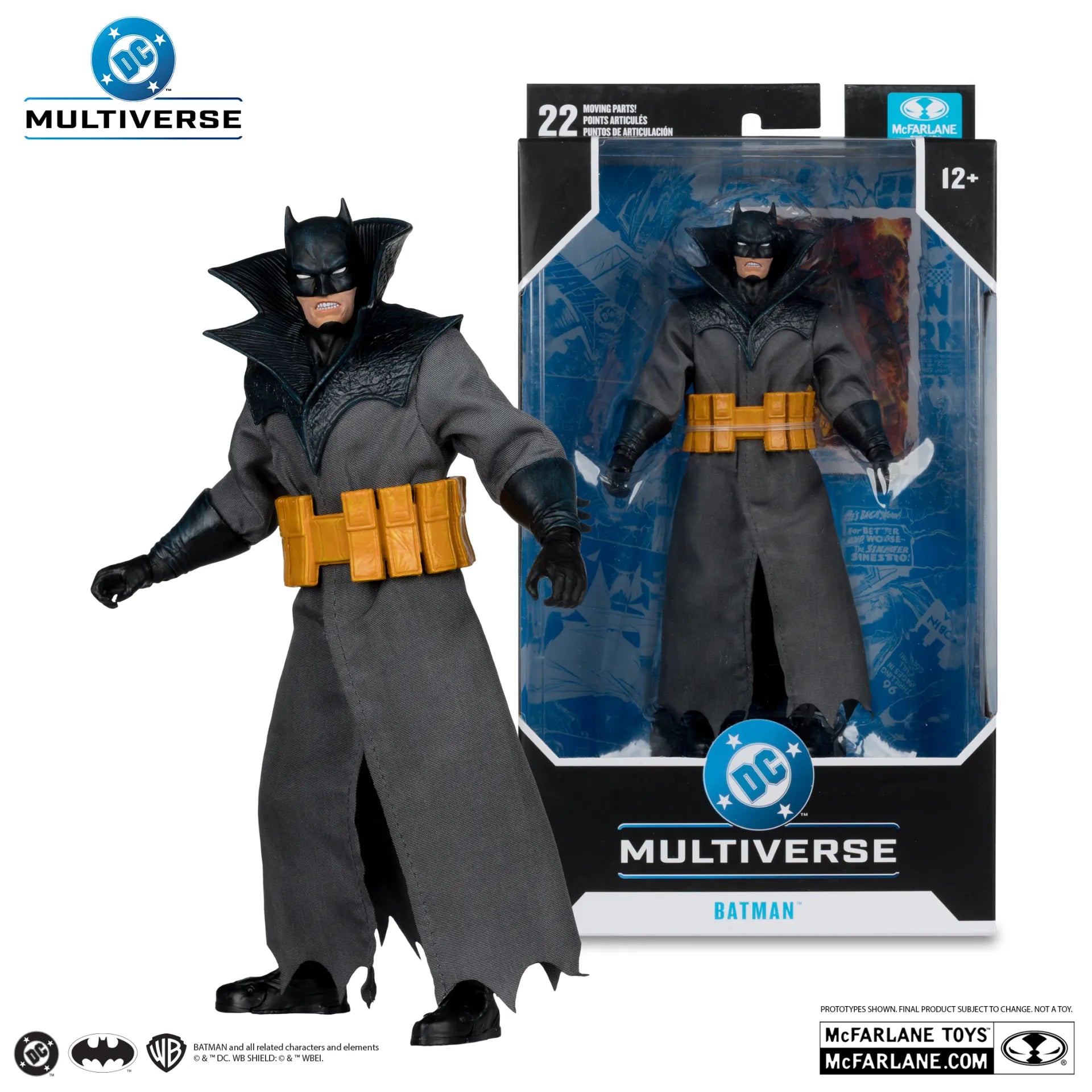 DC BATMAN 7INCH BATMAN BETHLEHEM ACTION FIGURE McFARLANE TOYS 25