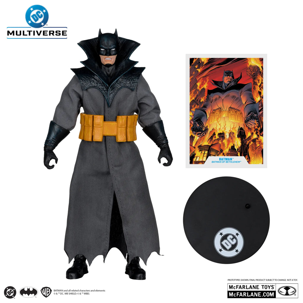 DC BATMAN 7INCH BATMAN BETHLEHEM ACTION FIGURE McFARLANE TOYS 25