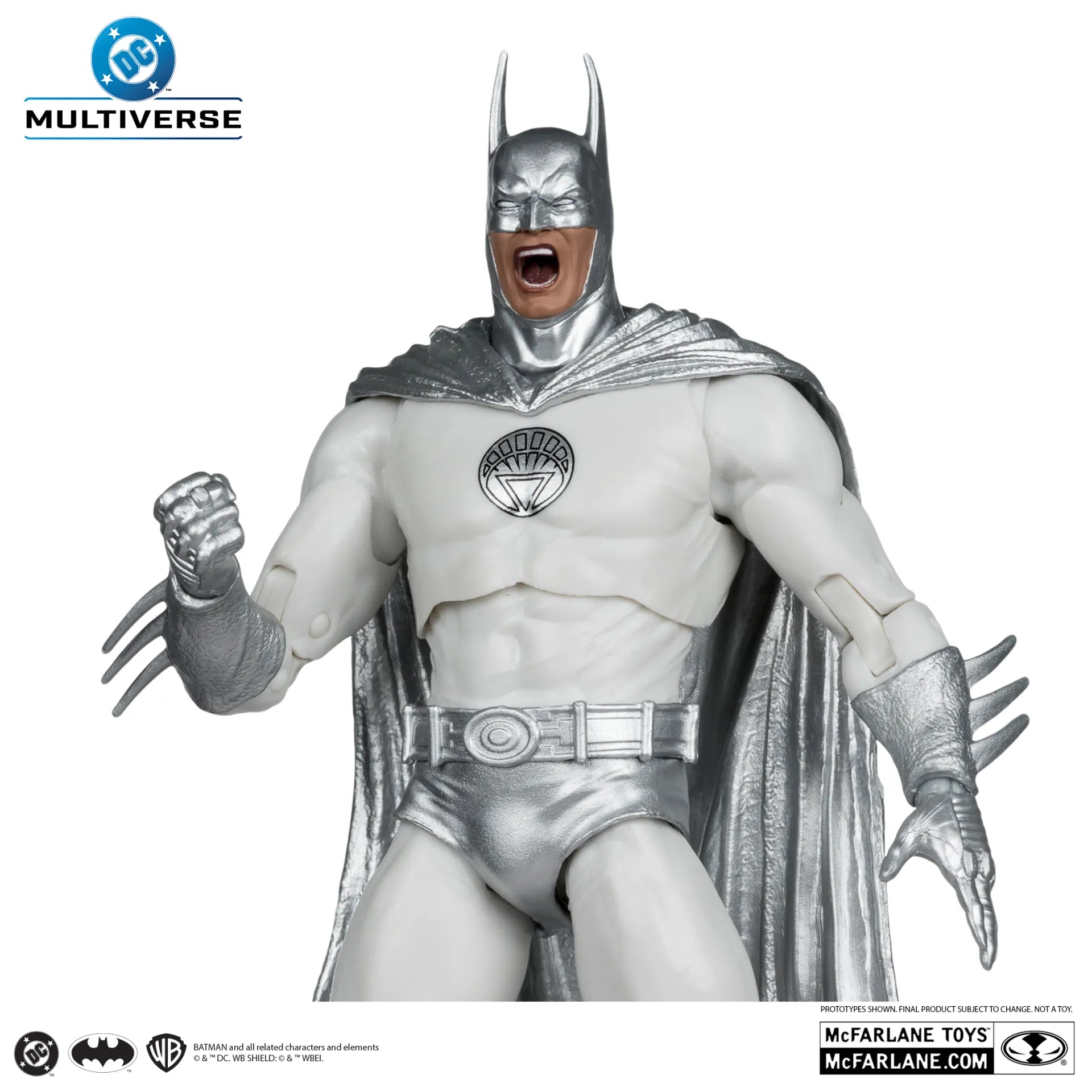 DC BATMAN 7INCH WHITE LANTERN BATMAN BRIGHTEST DAY ACTION FIGURE McFARLANE TOYS 25