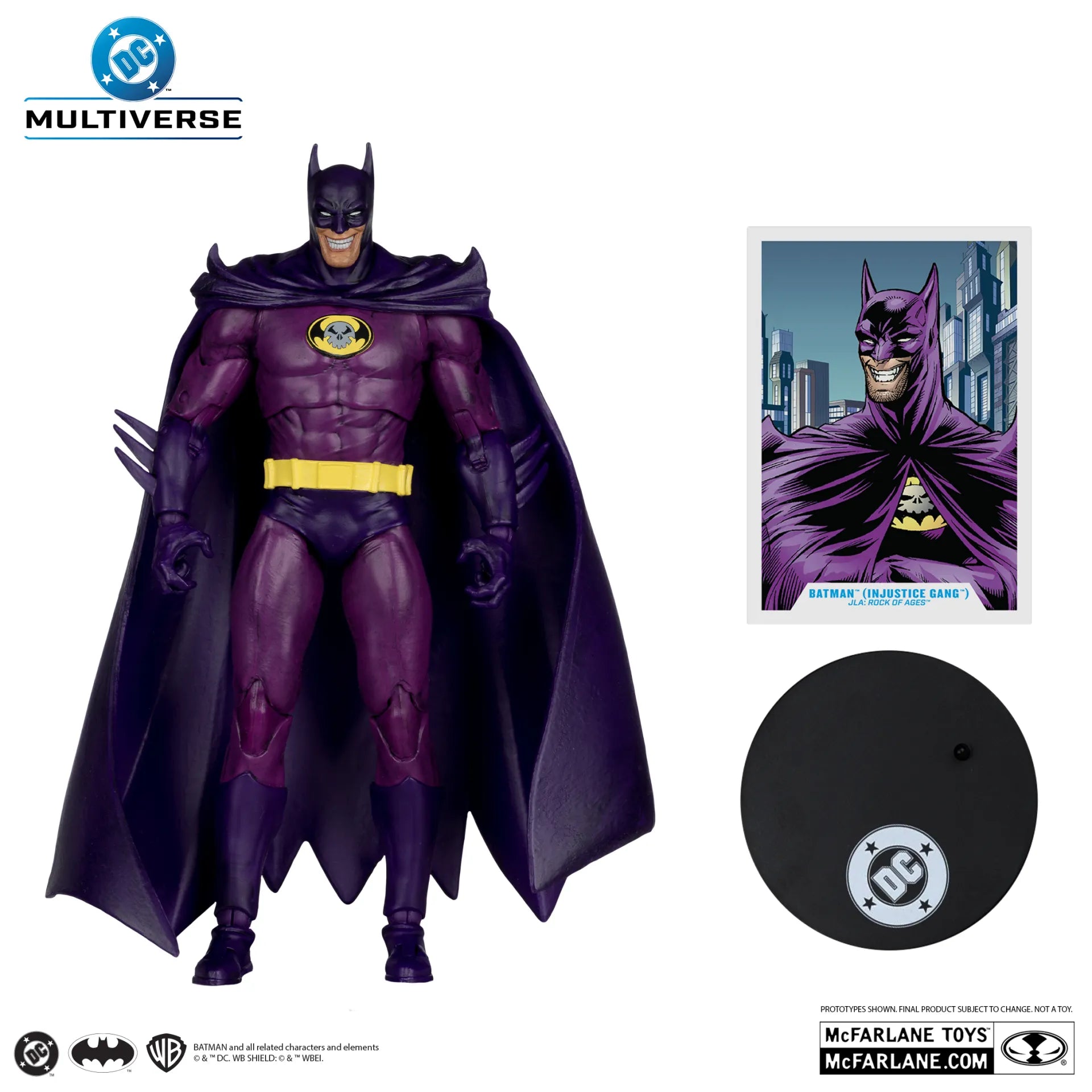 DC BATMAN 7INCH BATMAN INJUSTICE GANG ACTION FIGURE McFARLANE TOYS 25