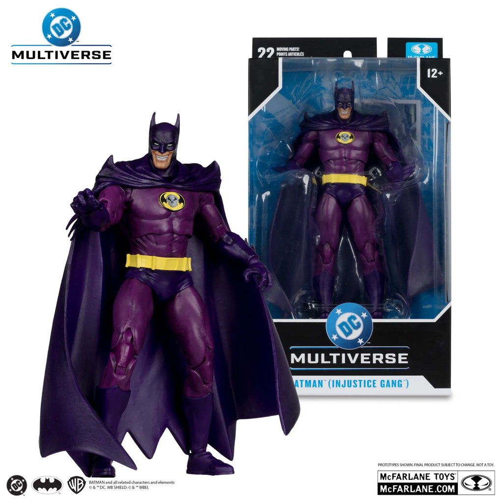 DC BATMAN 7INCH BATMAN INJUSTICE GANG ACTION FIGURE McFARLANE TOYS 25