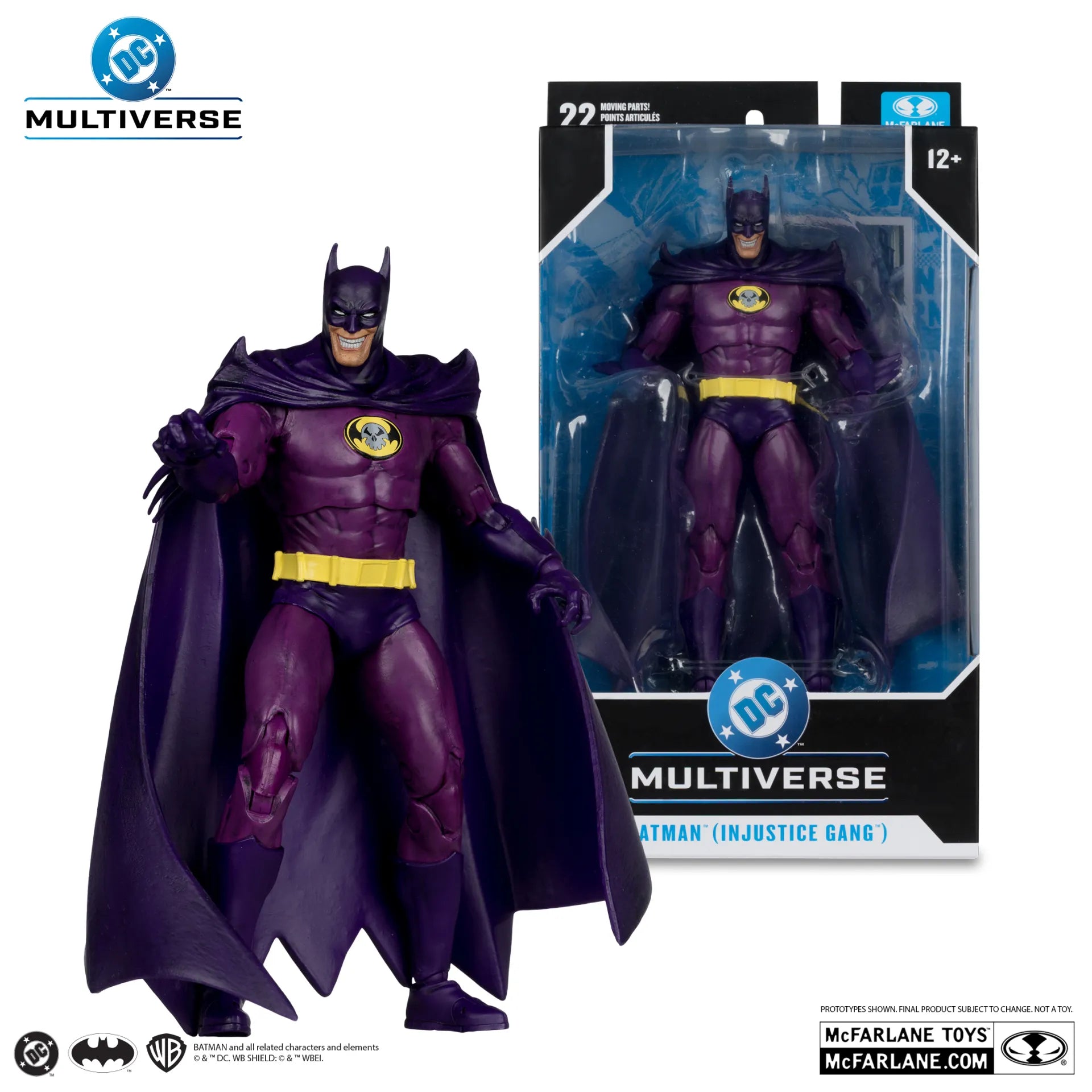 DC BATMAN 7INCH BATMAN INJUSTICE GANG ACTION FIGURE McFARLANE TOYS 25