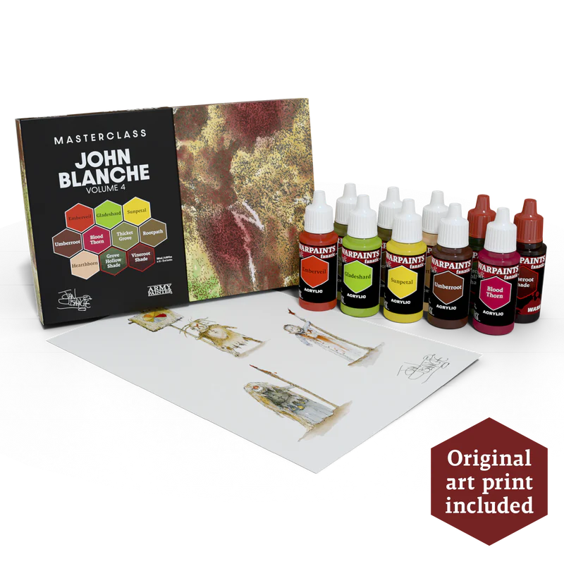 JOHN BLANCHE VOL.4 PAINT SET ARMY PAINTER
