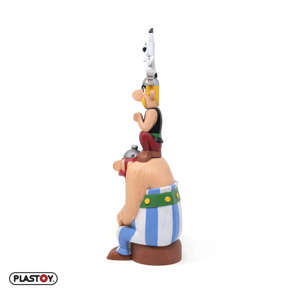 ASTERIX OBELIX DOGMATIX TOTEM PLASTOY