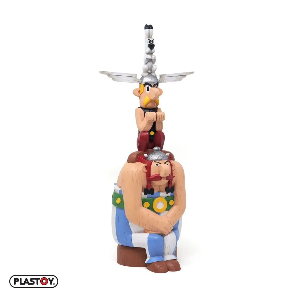 ASTERIX OBELIX DOGMATIX TOTEM PLASTOY