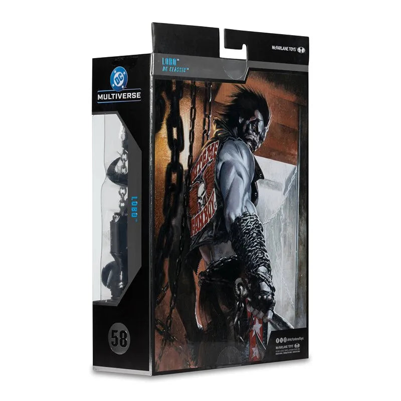 DC MCFARLANE COLLECTOR EDITION WAVE 14 7INCH LOBO CHASE ACTION FIGURE McFARLANE TOYS 25