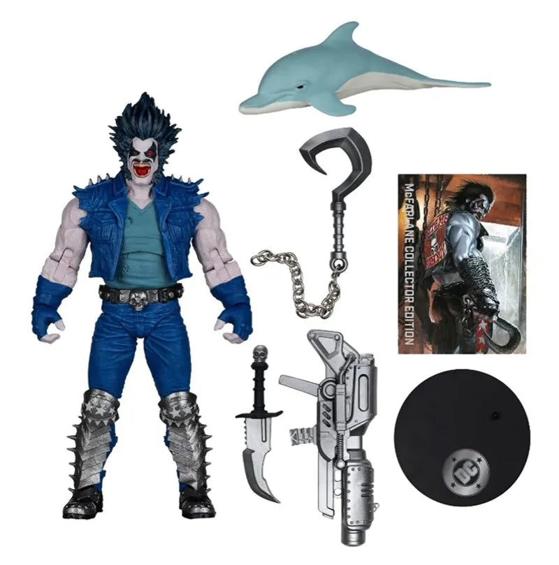 DC MCFARLANE COLLECTOR EDITION WAVE 14 7INCH LOBO CHASE ACTION FIGURE McFARLANE TOYS 25