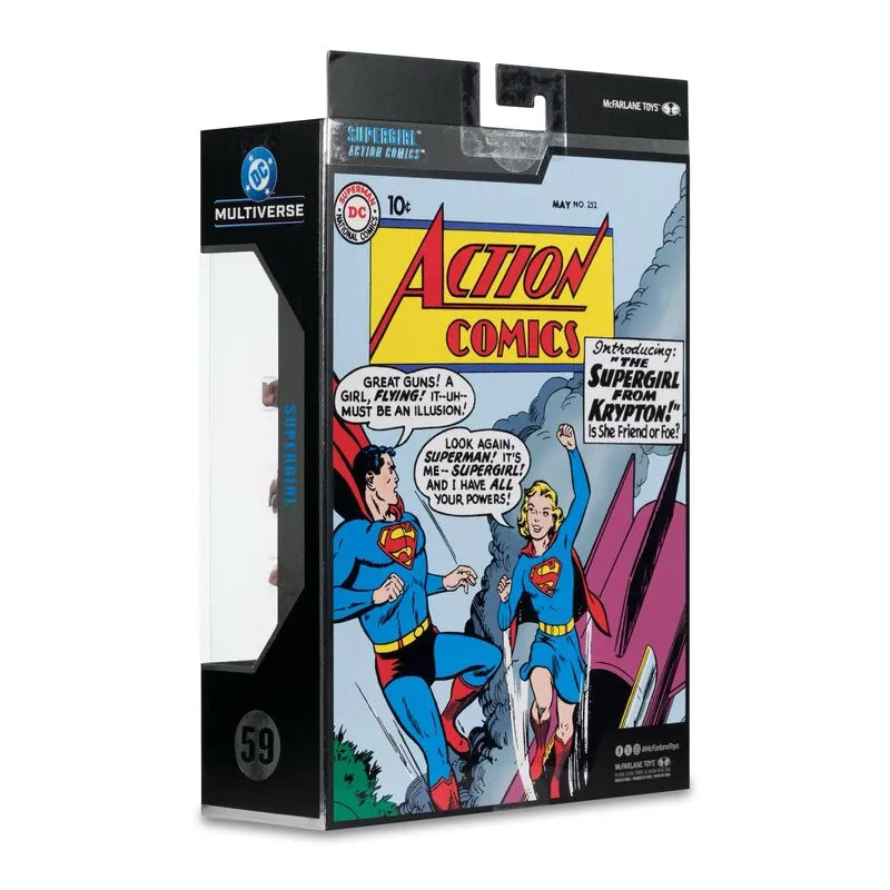 DC MCFARLANE COLLECTOR EDITION WAVE 14 7INCH SUPERGIRL 1ST APP CHASE ACTION FIGURE McFARLANE TOYS 25