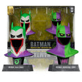 DC DIRECT 1:3 BATMAN COWL PROP REPLICA BATMAN HUSH + BATMAN KNIGHTFALL JOKEROZED 2-PACK McFARLANE TOYS 25