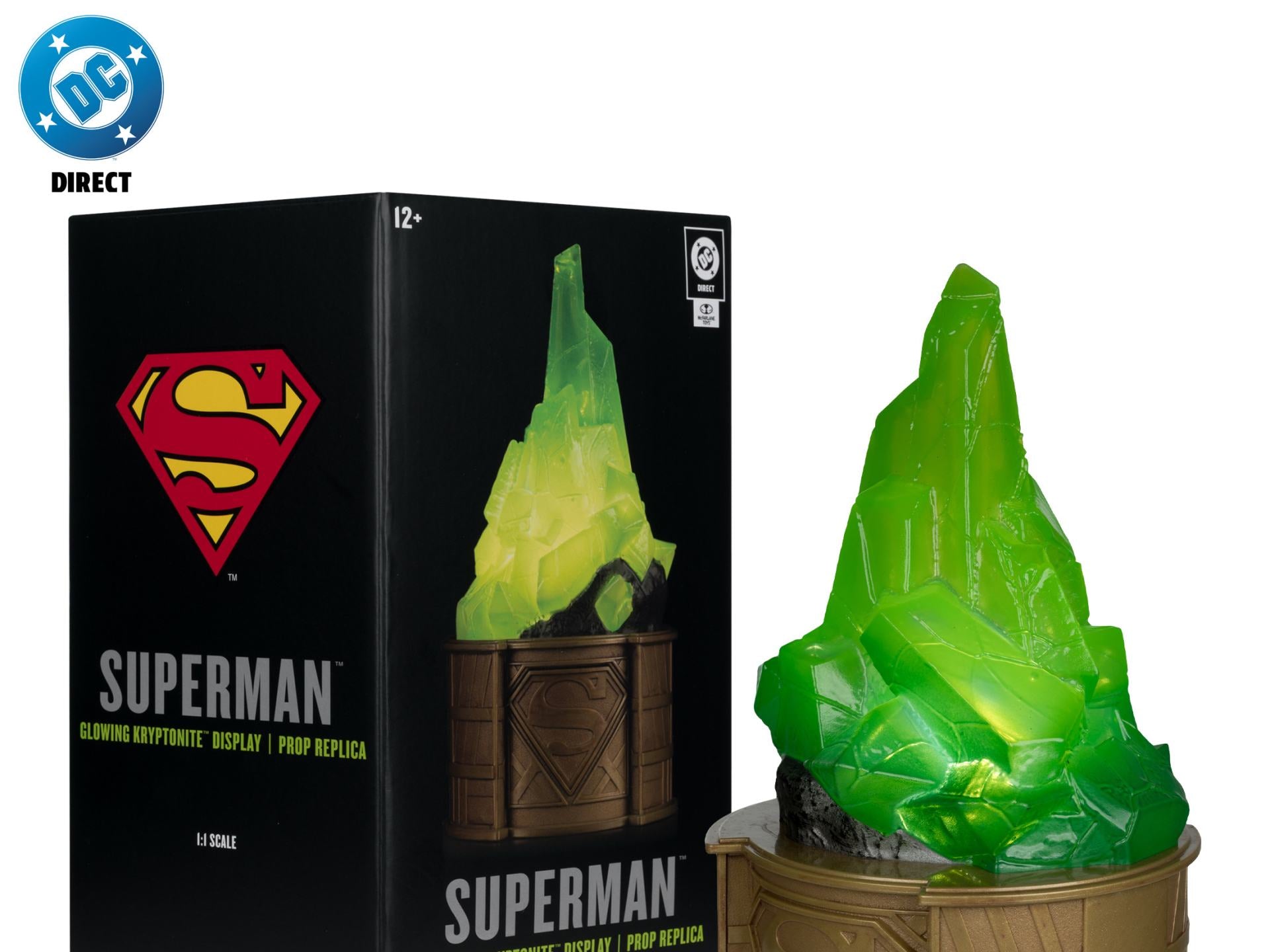 DC DIRECT SUPERMAN KRYPTONITE DISPLAY 1:1 SCALE PROP REPLICA McFARLANE TOYS 25