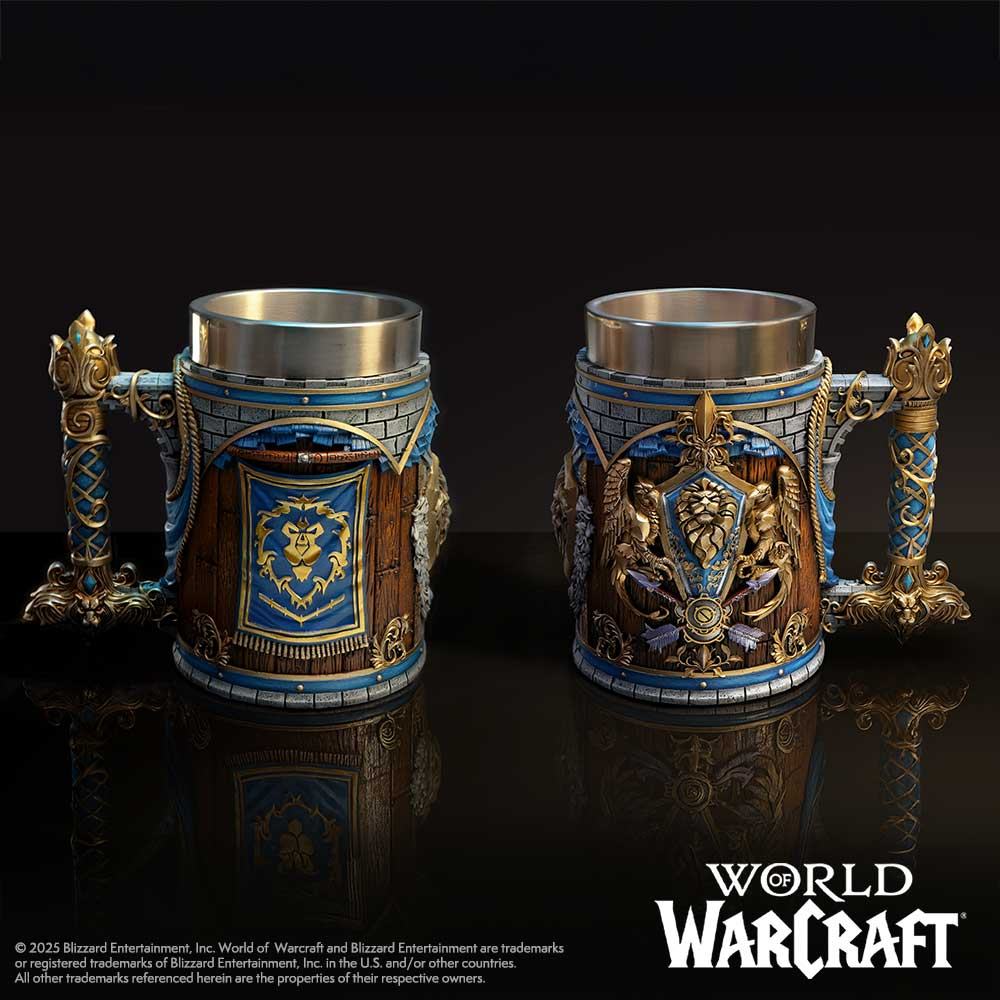 WORLD OF WARCRAFT ALLIANCE TANKARD NEMESIS NOW