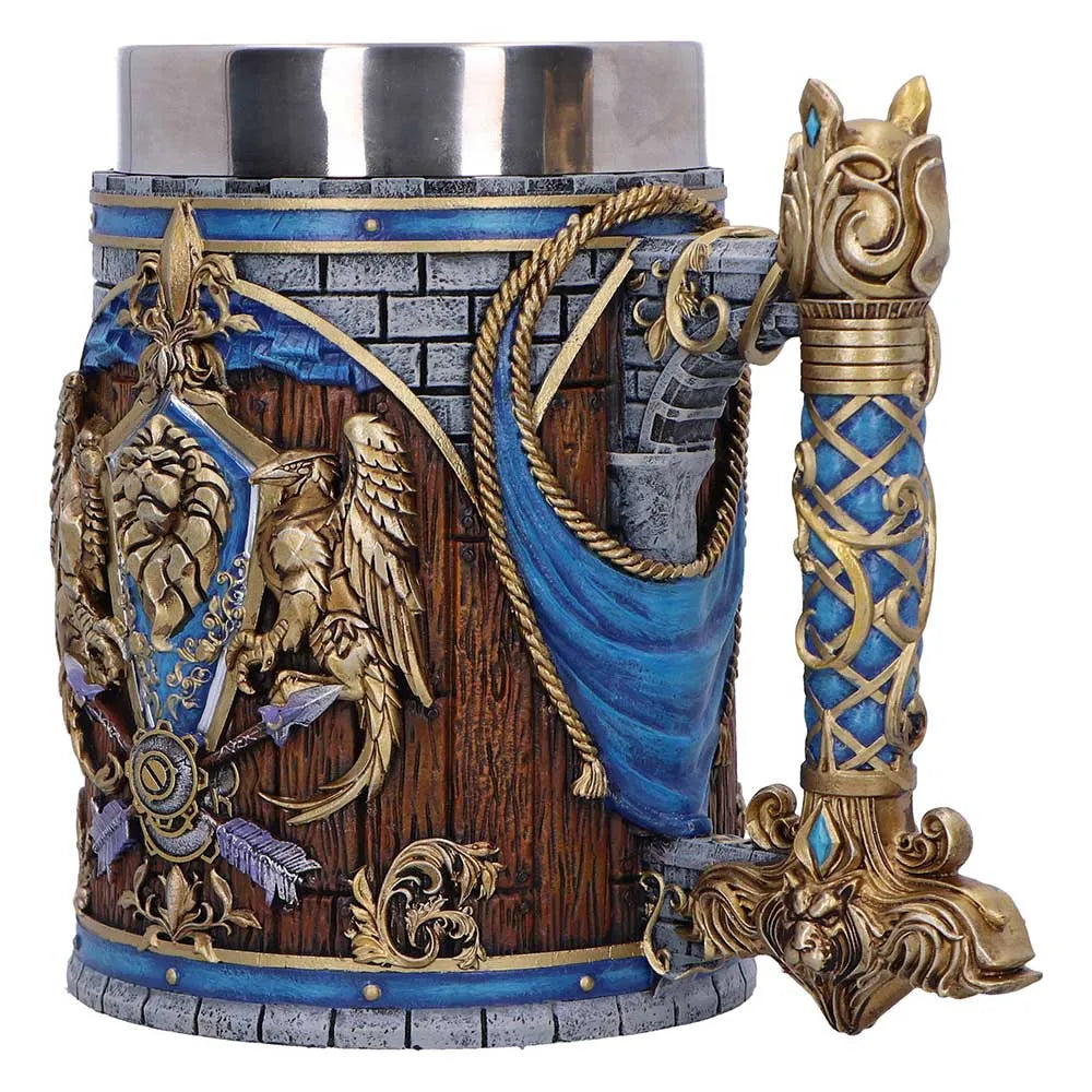 WORLD OF WARCRAFT ALLIANCE TANKARD NEMESIS NOW