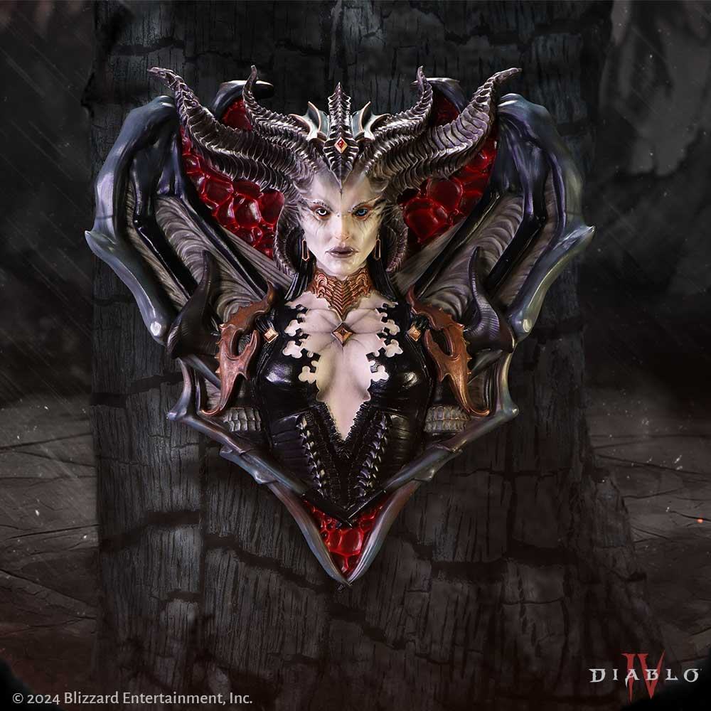 DIABLO IV LILITH WALL PLAQUE NEMESIS NOW