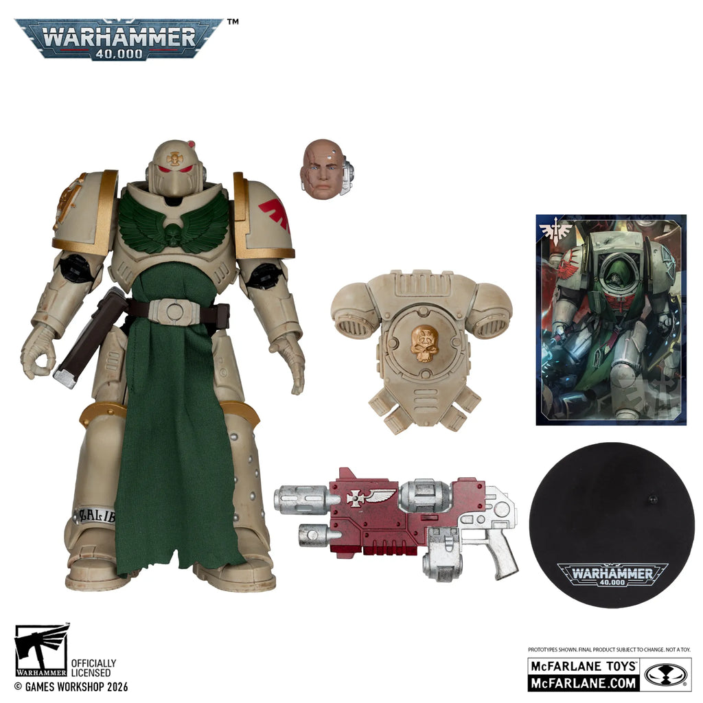 WARHAMMER 40000 7INCH WV12 STERNGUARD VETERAN SPACE MARINE ACTION FIGURE McFARLANE TOYS 25
