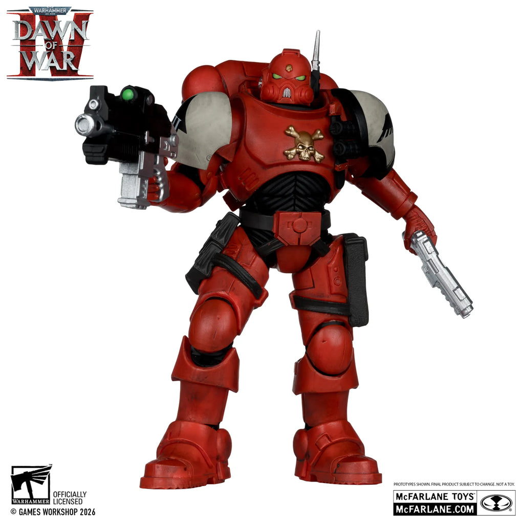 WARHAMMER 40000 7INCH WV12 BLOOD RAVENS SERGEANT INFILTRATOR (DAWN OF WAR 4) ACTION FIGURE McFARLANE TOYS 25