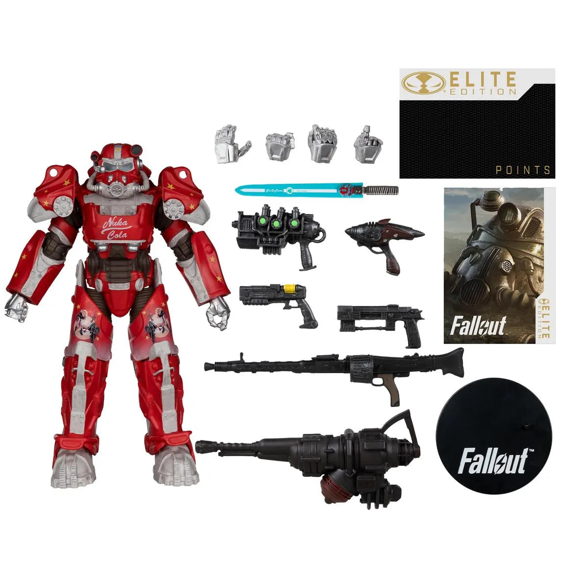MCFARLANE ELITE 7IN FALLOUT 76 NUKA COLA T-60 GOLD LABEL ACTION FIGURE McFARLANE TOYS 25