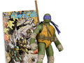 TEENAGE MUTANT NINJA TURLES 5IN FIGURE WITH COMIC WV1 DONATELLO McFARLANE TOYS 25