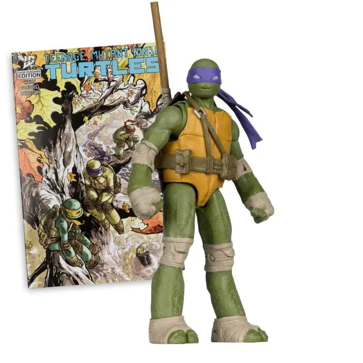 TEENAGE MUTANT NINJA TURLES 5IN FIGURE WITH COMIC WV1 DONATELLO McFARLANE TOYS 25