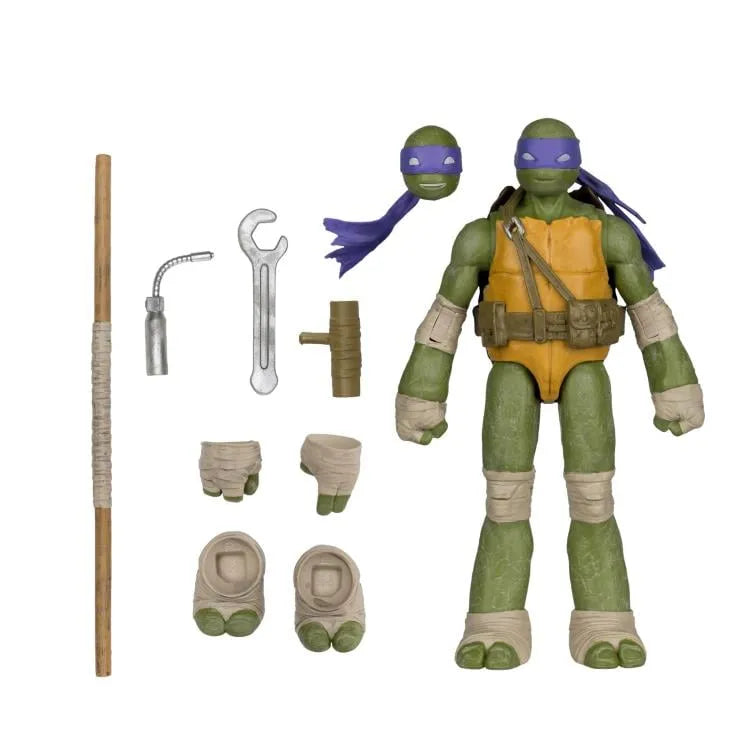 TEENAGE MUTANT NINJA TURLES 5IN FIGURE WITH COMIC WV1 DONATELLO McFARLANE TOYS 25