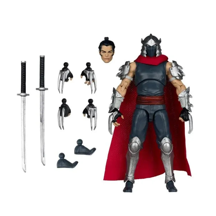 TEENAGE MUTANT NINJA TURLES 5IN FIGURE WITH COMIC WV1 SHREDDER McFARLANE TOYS 25
