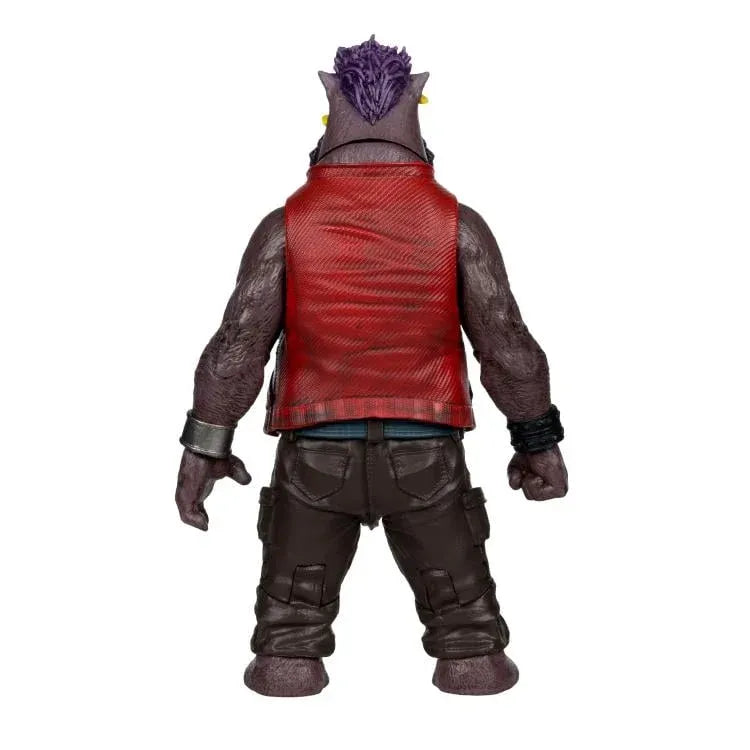 TEENAGE MUTANT NINJA TURLES 5IN FIGURE WITH COMIC WV2 BEBOP McFARLANE TOYS 25