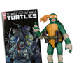 TEENAGE MUTANT NINJA TURLES 5IN FIGURE WITH COMIC WV2 MICHELANGELO McFARLANE TOYS 25