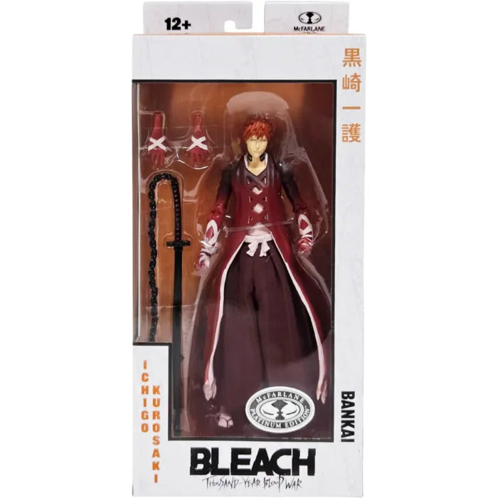 BLEACH WV3 ICHIGO KUROSAKI FULLBRING BANKAI CHASE ACTION FIGURE McFARLANE TOYS 25