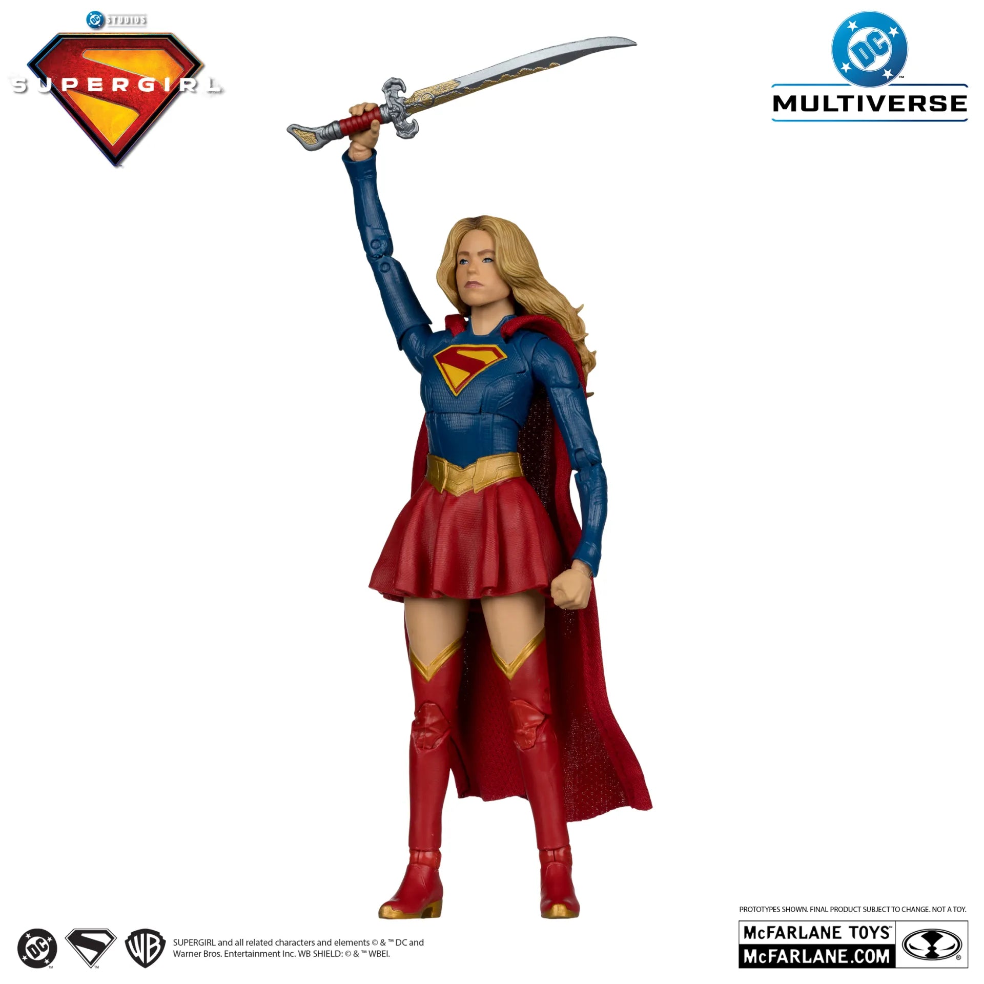 DC THEATRICAL DELUXE 7INCH SUPERGIRL MOVIE ASSORTMENT (6) McFARLANE TOYS 25