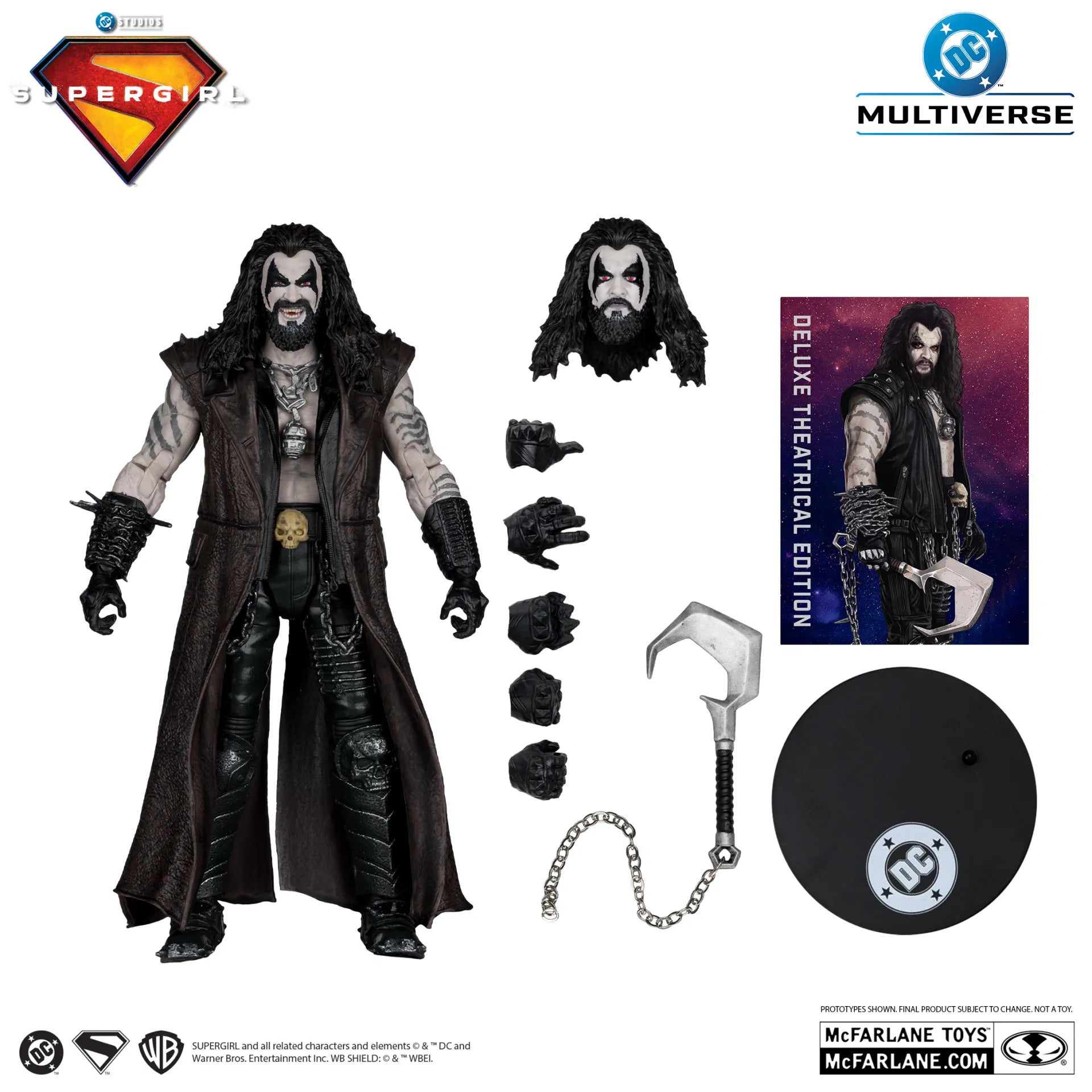 DC THEATRICAL DELUXE 7INCH SUPERGIRL MOVIE ASSORTMENT (6) McFARLANE TOYS 25