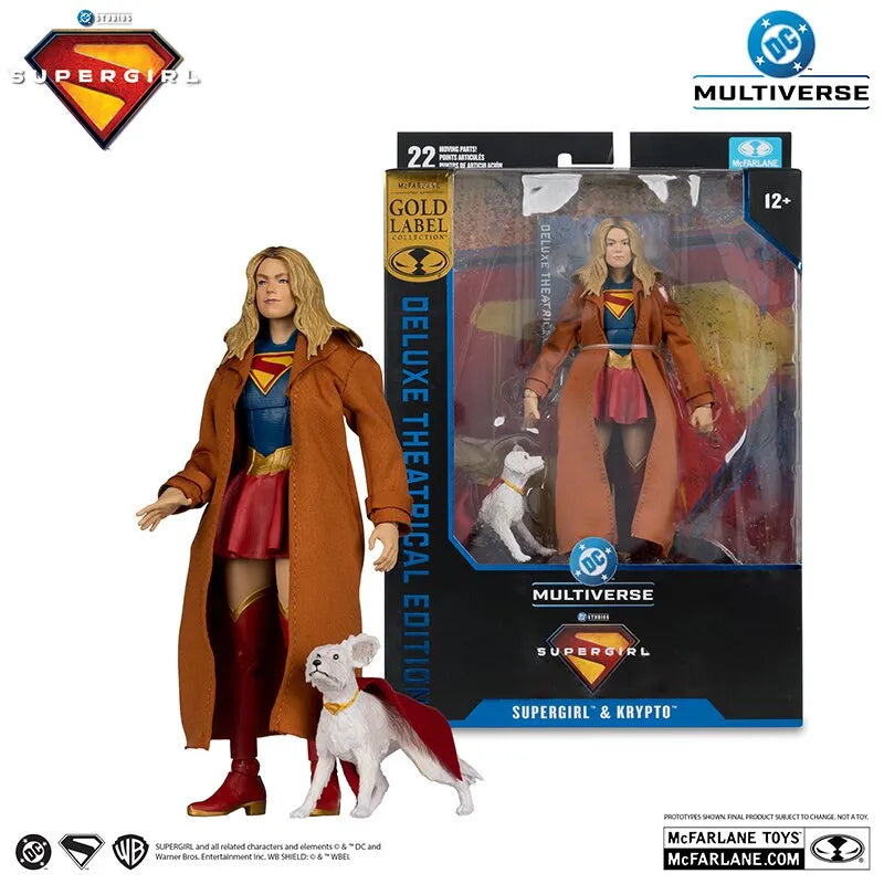 DC THEATRICAL DELUXE 7INCH SUPERGIRL MOVIE ASSORTMENT (6) McFARLANE TOYS 25
