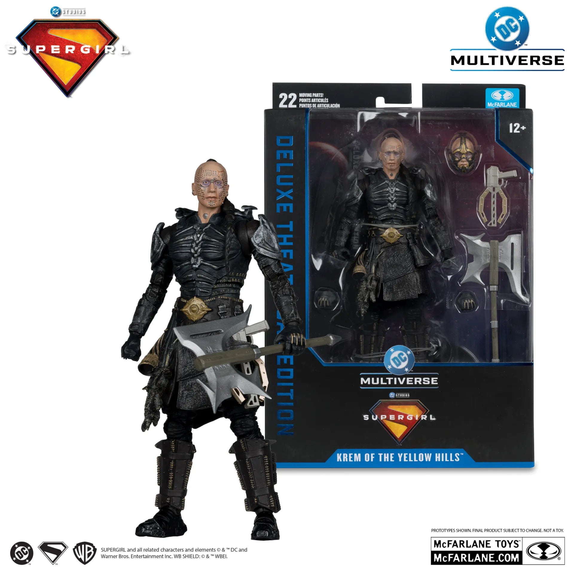 DC THEATRICAL DELUXE 7INCH SUPERGIRL MOVIE ASSORTMENT (6) McFARLANE TOYS 25