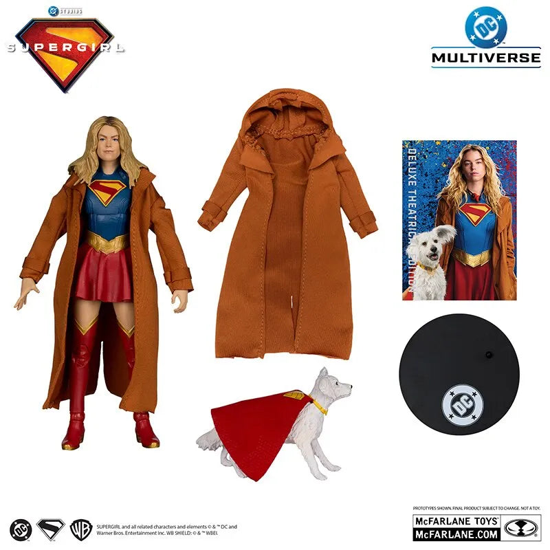 DC THEATRICAL DELUXE 7INCH SUPERGIRL MOVIE ASSORTMENT (6) McFARLANE TOYS 25