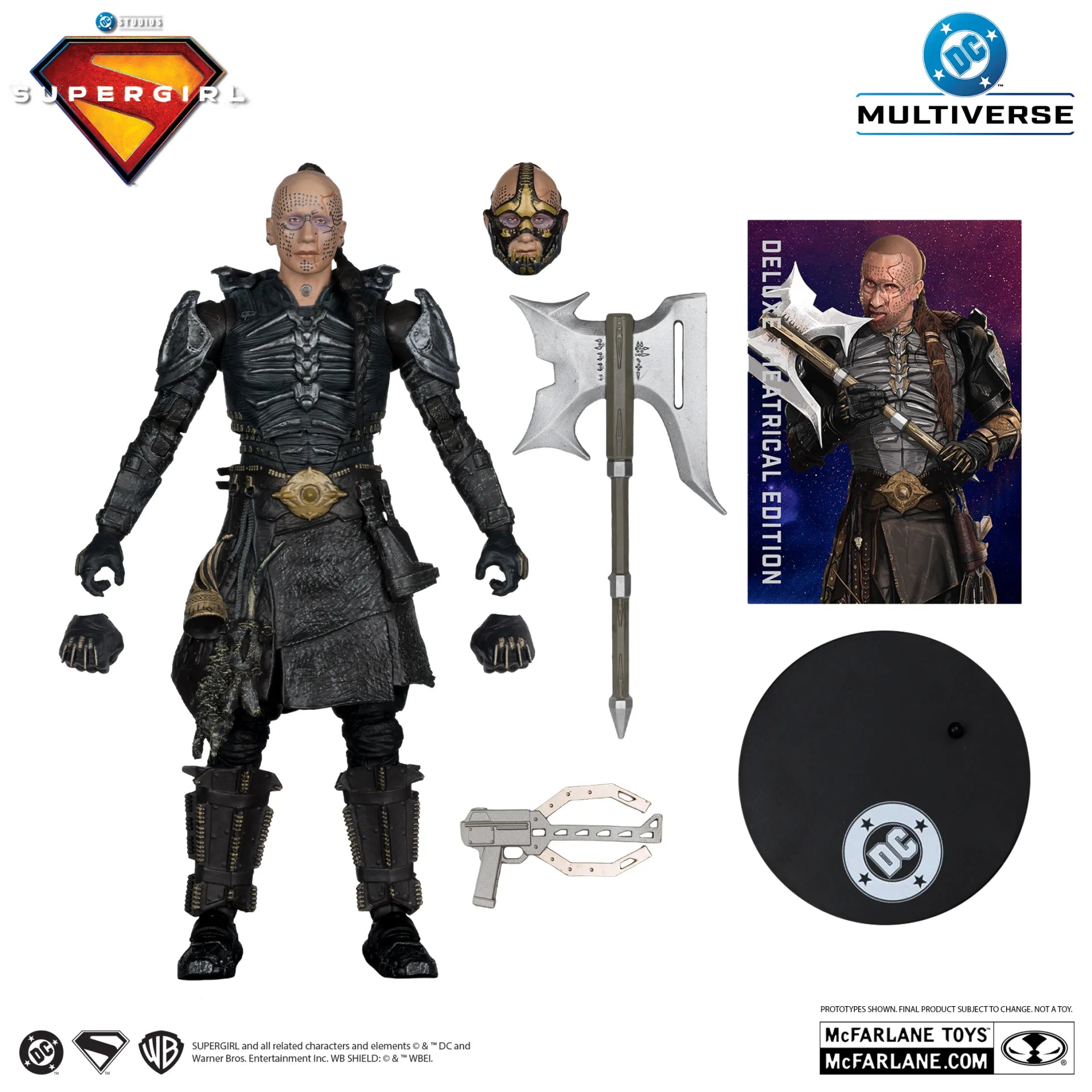 DC THEATRICAL DELUXE 7INCH SUPERGIRL MOVIE ASSORTMENT (6) McFARLANE TOYS 25