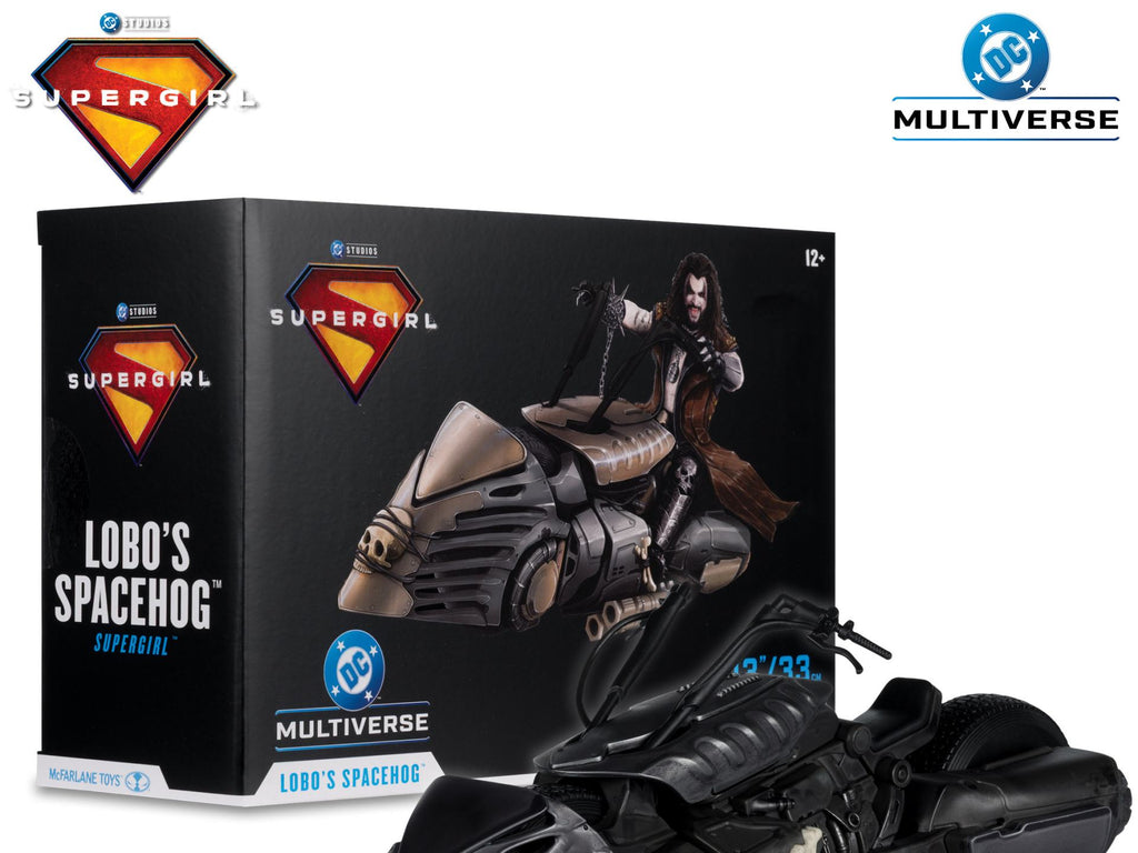 DC THEATRICAL VEHICLES SUPERGIRL MOVIE LOBO SPACEHOG McFARLANE TOYS 25