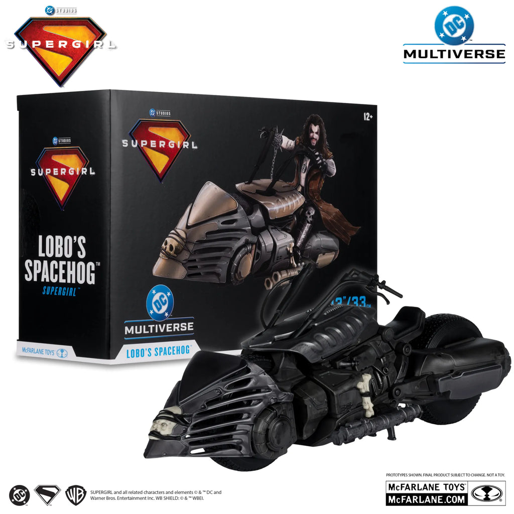 DC THEATRICAL VEHICLES SUPERGIRL MOVIE LOBO SPACEHOG McFARLANE TOYS 25