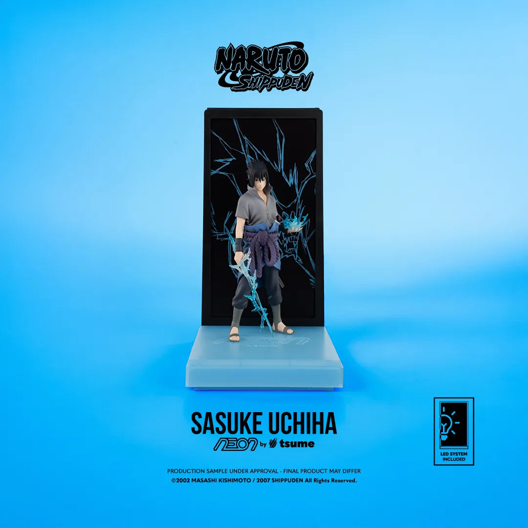 NARUTO SASUKE UCHIHA NEON FIGURE TSUME