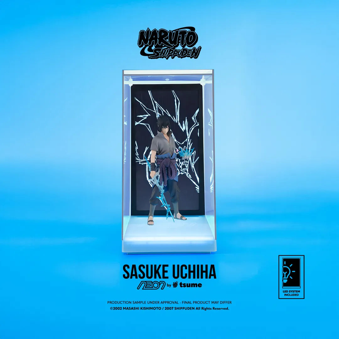 NARUTO SASUKE UCHIHA NEON FIGURE TSUME