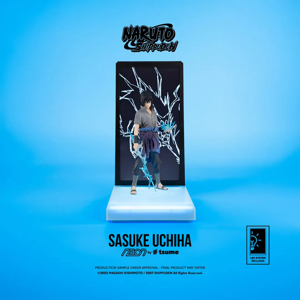 NARUTO SASUKE UCHIHA NEON FIGURE TSUME
