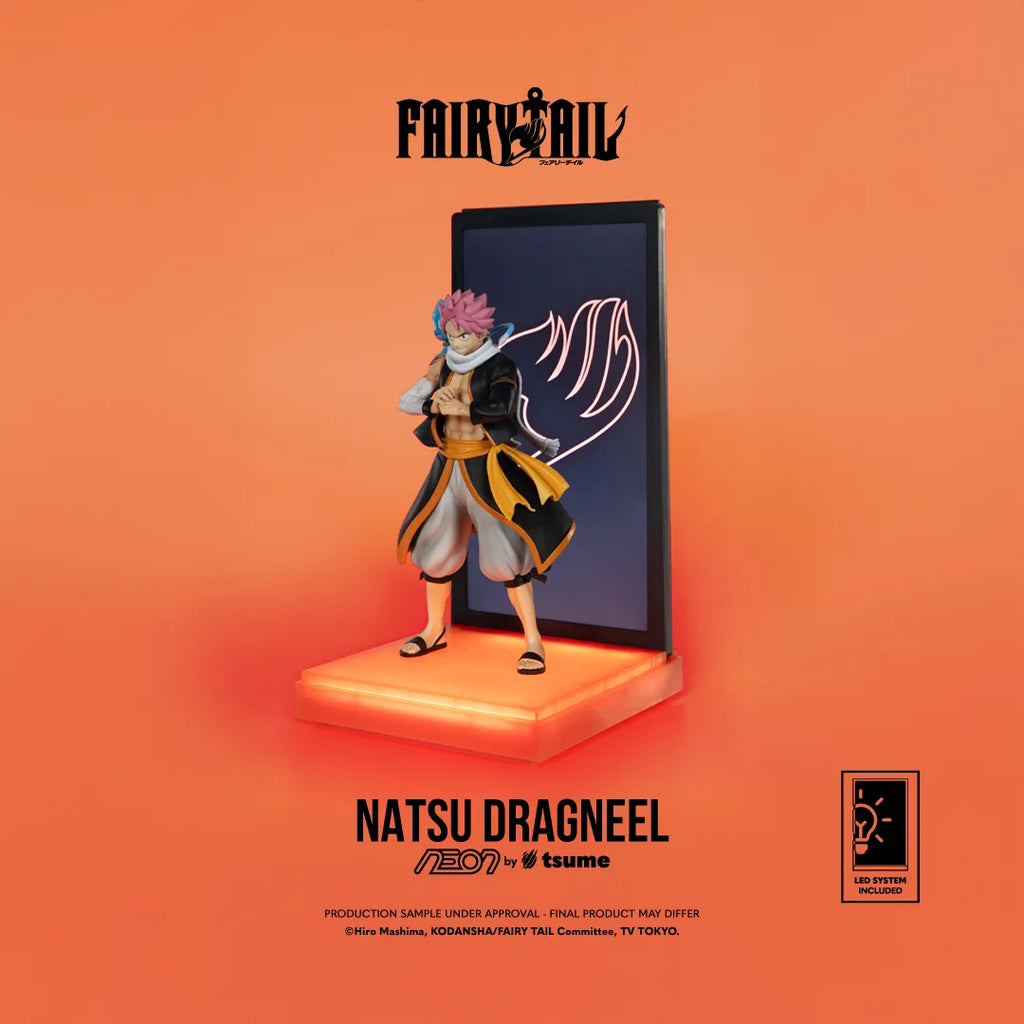 FAIRY TAIL NATSU DRAGNEEL NEON FIGURE TSUME