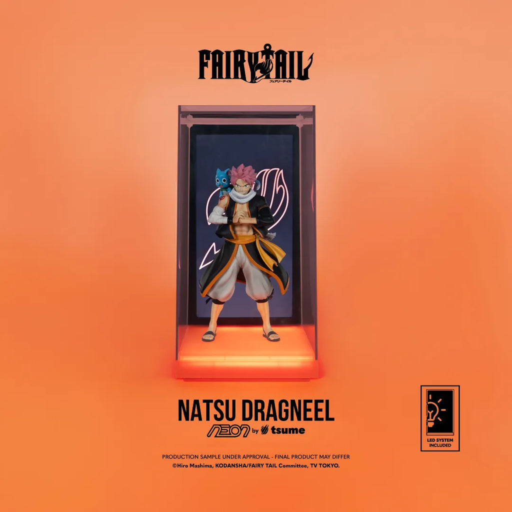 FAIRY TAIL NATSU DRAGNEEL NEON FIGURE TSUME