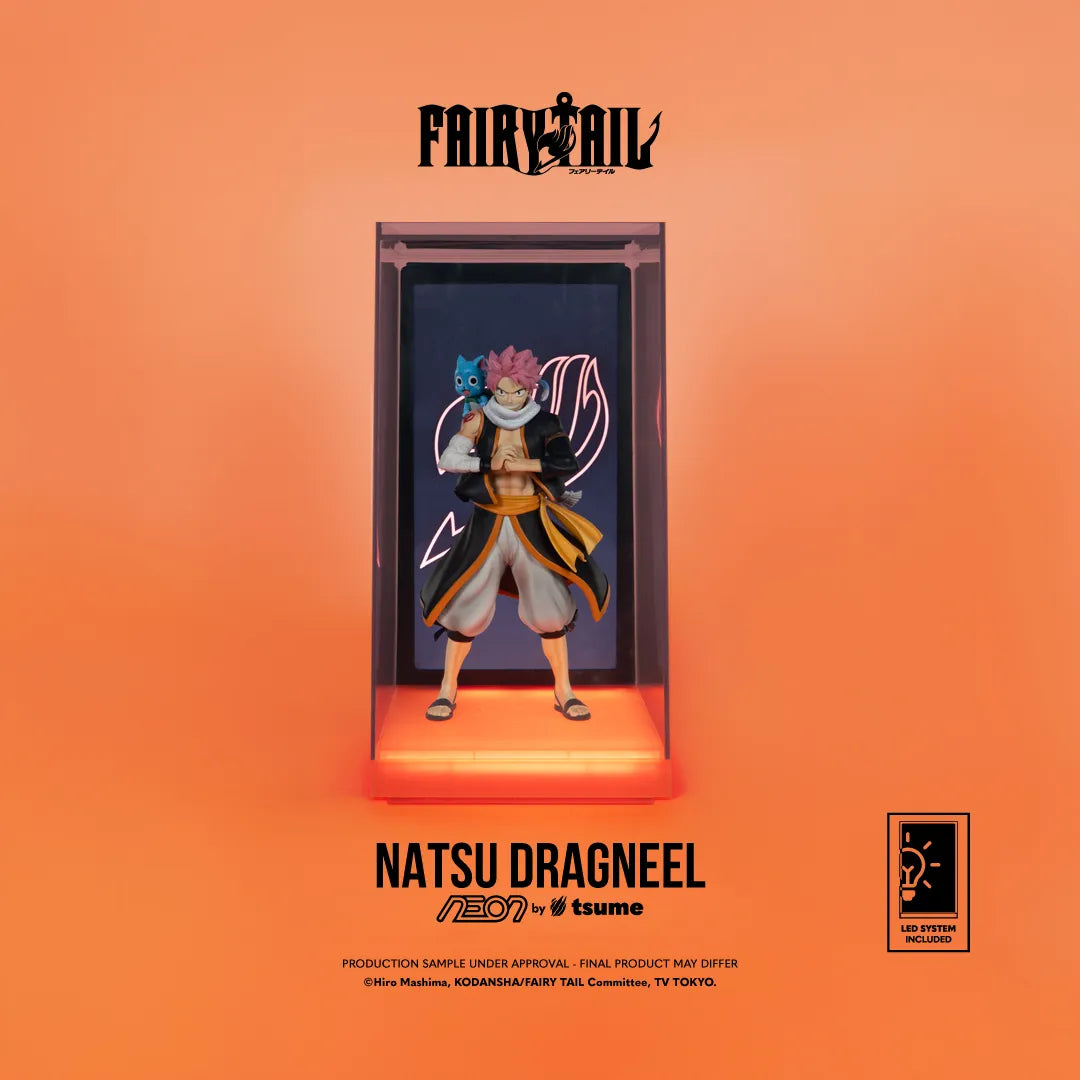 FAIRY TAIL NATSU DRAGNEEL NEON FIGURE TSUME