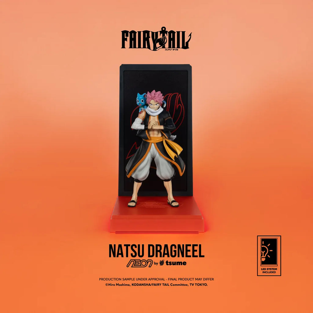 FAIRY TAIL NATSU DRAGNEEL NEON FIGURE TSUME